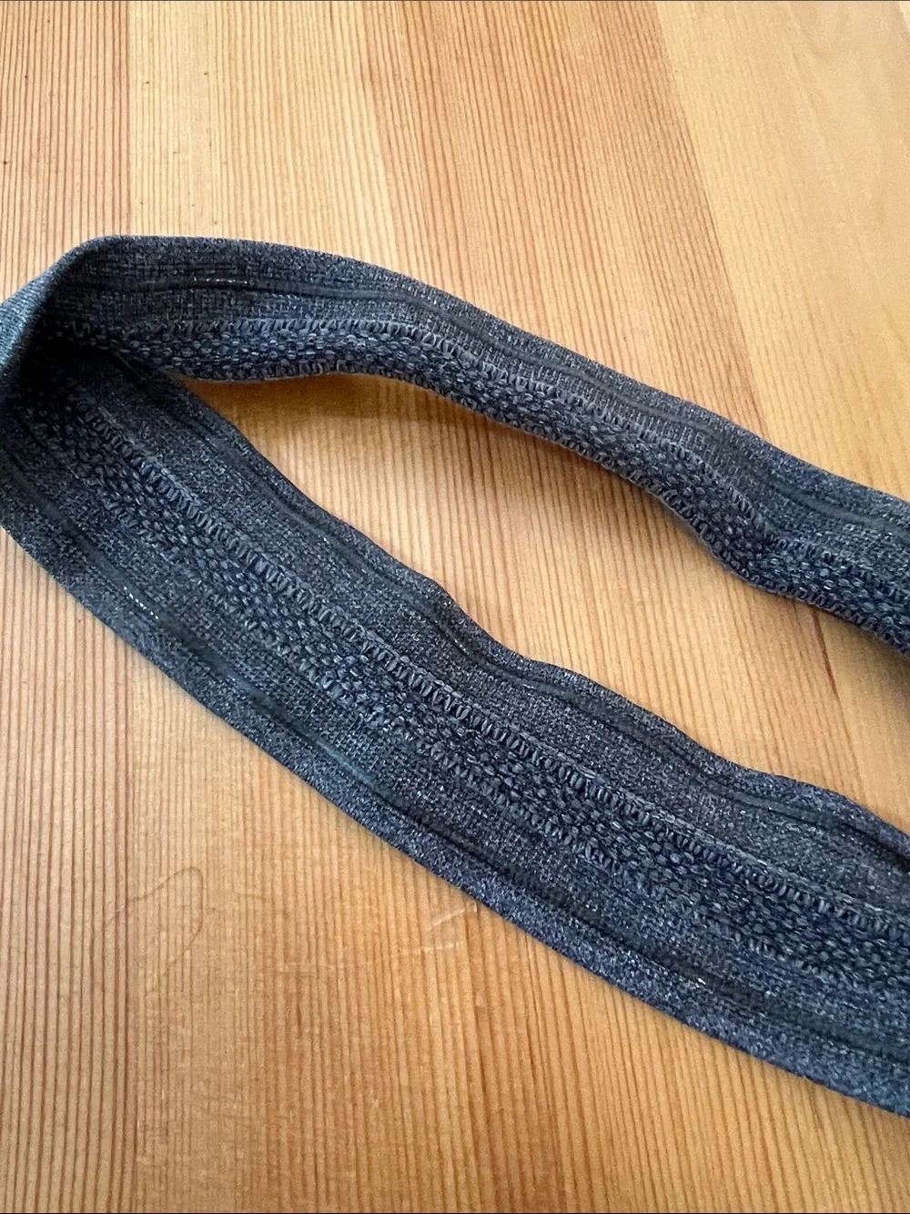 Lululemon Set of 2 Headbands, grey and purple